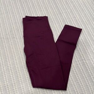 Yavoe Active Dark Purple Leggings